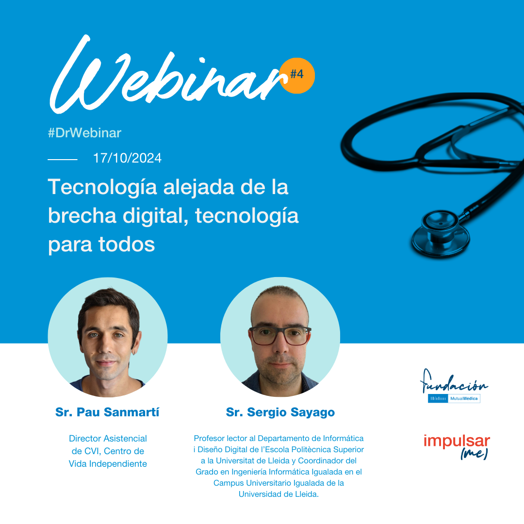 Dr Webinar Fundació Mutal Medica